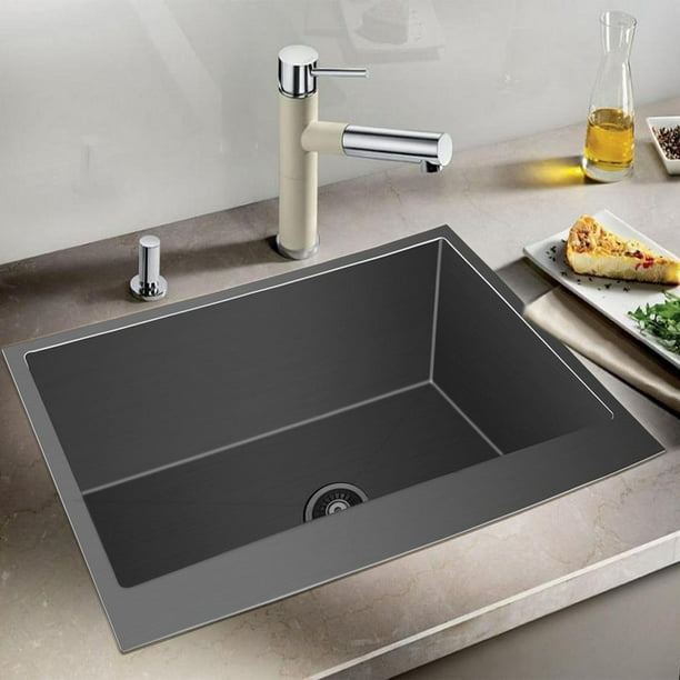 Undermount Kitchen Sink 1.5 Bowl Extra strong 1.2mm thick stainless steel